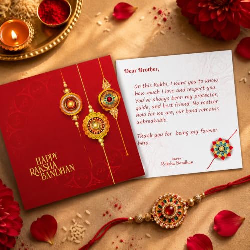 Image of Giftplease Customized Acrylic Photo Frame LED Light Lamp & Premium Rakhi Set for Brother | Personalized Rakshabandhan Gift Combo Pack with Roli Chawal & Greeting Card | Best Rakhi Gift for Bhaiya