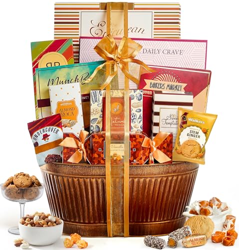 Broadway Basketeers Mother's Day Basket, Gift Basket with Gourmet Snack & Treats...