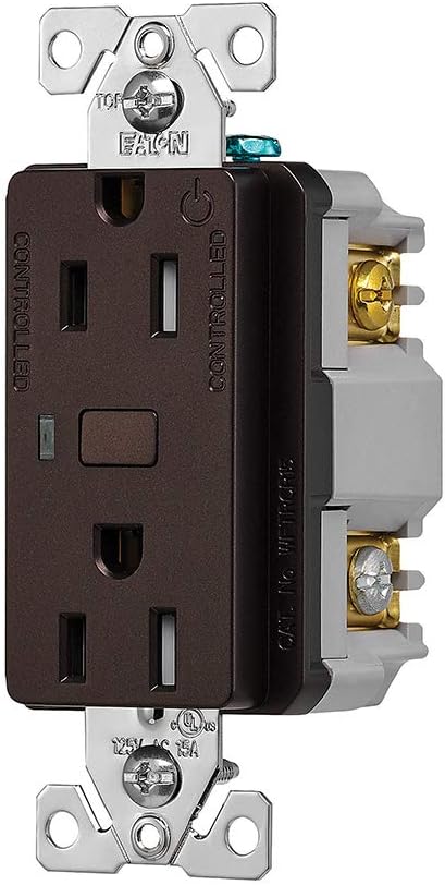 Bеѕt Cуbеr Dеаlѕ 🔥 Eaton WFTRCR15-RB-SP-L Wi-Fi Smart Receptacle Works with Alexa, Oil Rubbed Bronze – A Certified for Humans Device Nеw Dеаl Eaton WFTRCR15-RB-SP-L Wi-Fi Smart Receptacle Works with Alexa, Oil Rubbed Bronze – A Certified for Humans Device