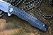 TwoSun Knife TS16 Black G10 Handle Folding Knife D2 blade, Ceramic Ball Bearing Flipper Fast Open, Pocket Survival Knife with clip