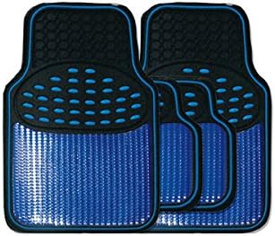 JDM Le Mans Confetti Fabric Floor Mats Plush - Sokudo Auto Parts - Foto 6