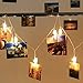 Adecorty 50 LED Photo Clip Lights - Photo Clips String Lights USB Powered Fairy Lights, Hanging Lights for Christmas Cards Pictures Holder, Teen Girl Gifts for Bedroom Decor