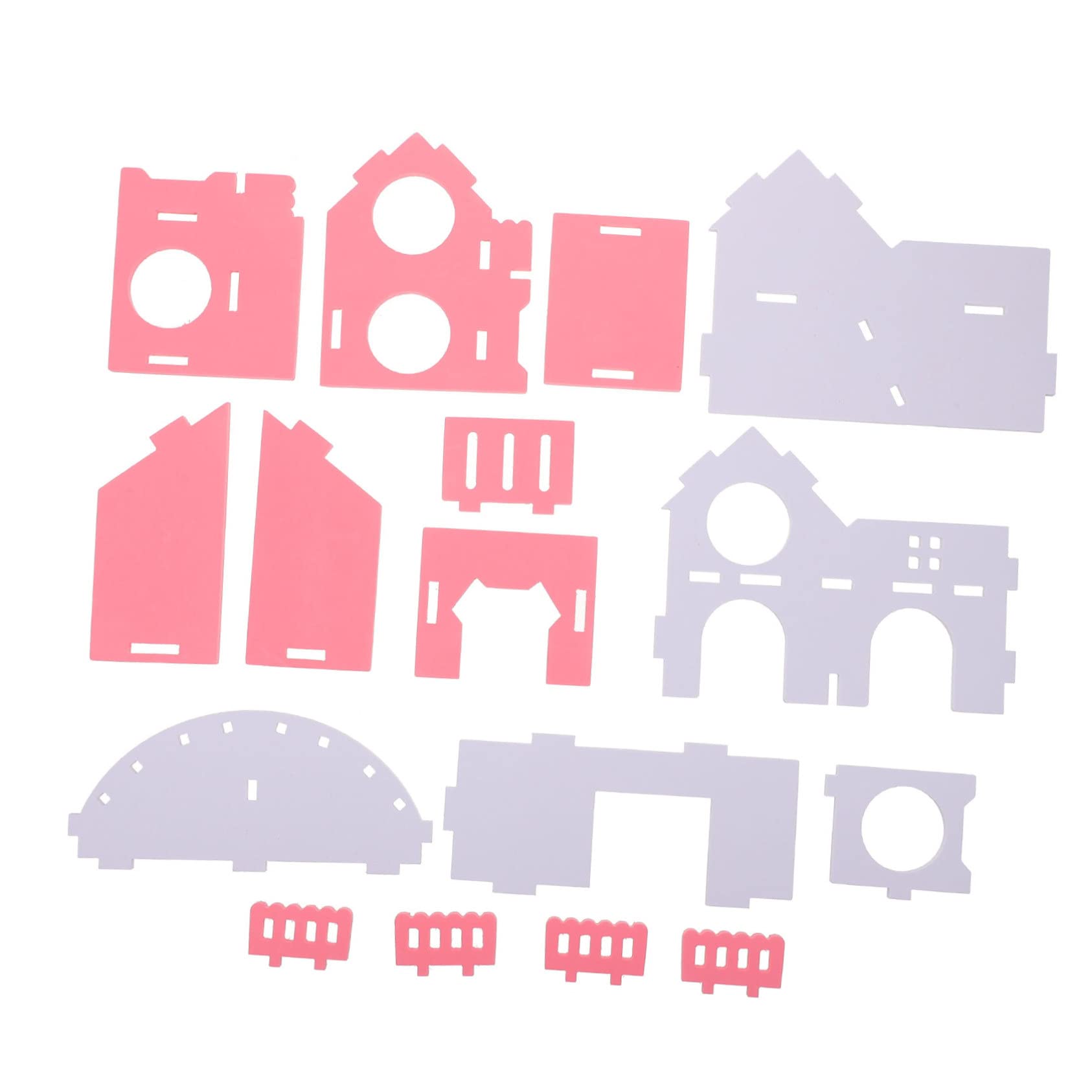 Yardwe Nido Hámster Casas Escondite Hamsters Erizo Juguetes Nido para Dormir Hamster Suministros Mascotas Juguete Madera Rosa El Plastico Casa Pequeña Dorado
