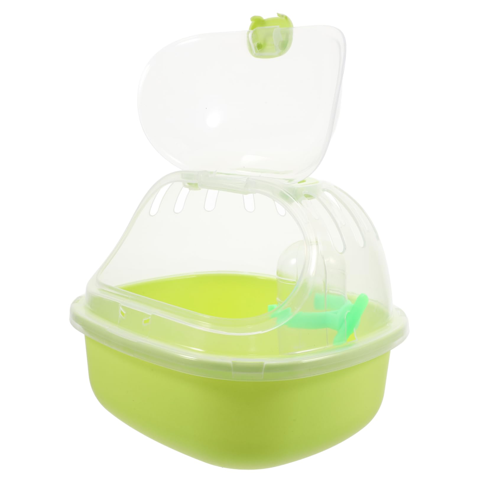 Abaodam Small Pet Cage Portable Travel Carrier for Hamsters Comfortable Design Plastic Material