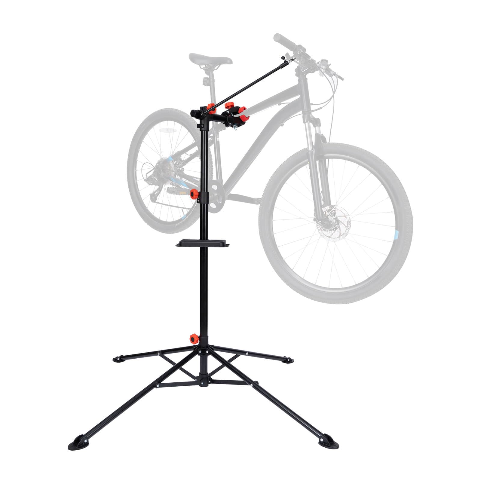 DanDiBo Stojak montażowy, stojak do montażu rowerowego, z regulacją wysokości, obracany o 360°, 96562, stojak do naprawy roweru górskiego, składany