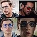 Steampunk Men Tony Stark Sunglasses Iron Man Sun Glasses Women Eyewear Steam Punk Robert Sunglass Male (Style6)