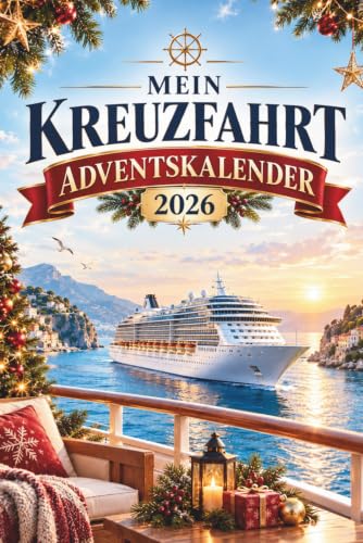 Mein Kreuzfahrt Adventskalender: Das Adventskalenderbuch mit 24 Türchen voller Kreuzfahrtwissen...