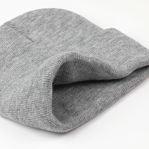 HONGTEYA 2-Pack Toddler Baby Beanie Hats, Baby Winter Knit Hats for Boys Girls Toddler Kids Warm Baby Hats Age 0-8 Years4