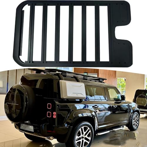 Roof Rack Platform Cargo System Fits for Land Rover Defender 110 2020-2025 Rooftop Cargo System Luggage Carrier Adjustable Middle Crossbar