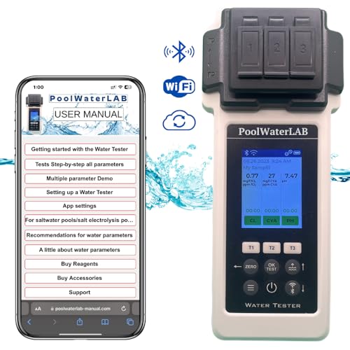 Poolwaterlab 00018436619210004 Tester - Accurate Pool Water Testing Kit Special Edition thumb #3