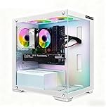 STGAubron Gaming PC Desktop Computer, Intel Core i7 up to 3.9G, GeForce RTX 2060 6G, 16GB RAM, 512GB SSD, WiFi 6, BT 5.0, RGB Fan x 3, Windows 11 Home