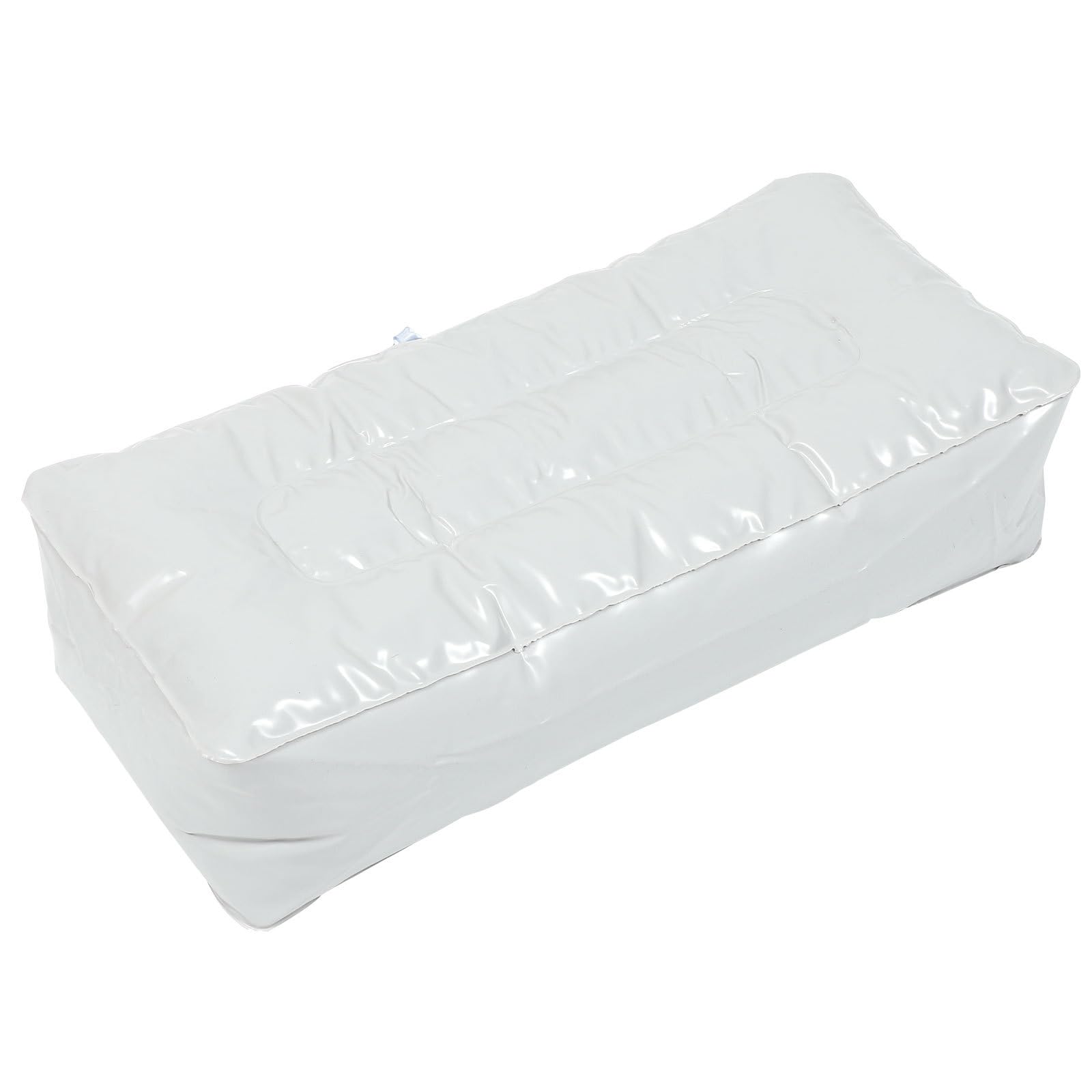 LIOOBO cuscino gonfiabile kajak seduta cuscino meritato resistente all'umidità pesca cuscino sedile per barca Outdoor Camping (bianco)