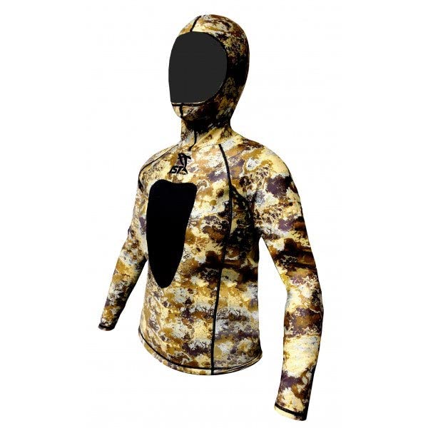 Hooded Spearfishing Rashguard with Loading Pad-image-49