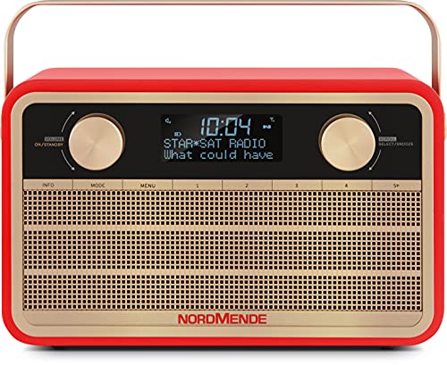 Nordmende Transita 120 tragbares DAB Radio (DAB+, UKW, 24 Stunden Akku, Aux In, Wecker, 2 Weckzeiten, Sleeptimer, Snooze… - Image 4