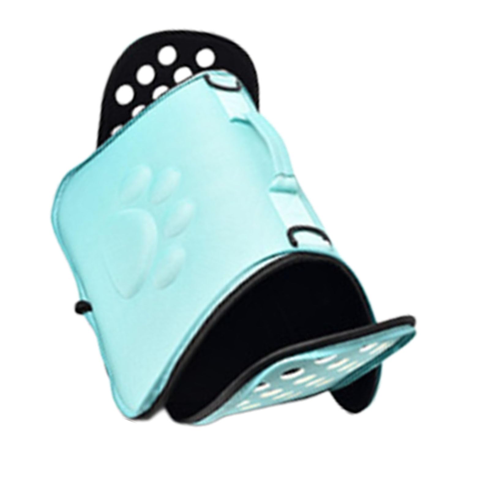 Haofy Transportín para Mascotas EVA, Transpirable, Suave, Transportador de Viaje para Gatos, Perros Pequeños, Bandolera, Portátil, Plegable, con Correa para el Hombro, Gran (L Máximo 7,5 kg)