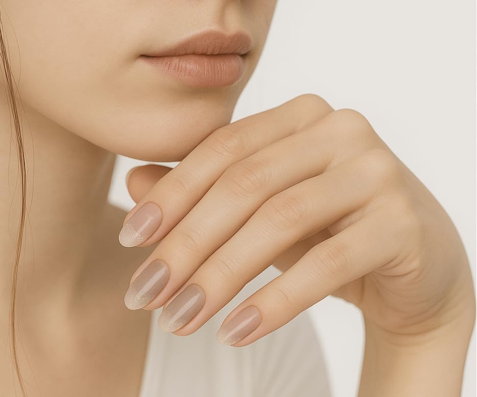 SnailCure Semi Cured Gel Nail Strips, Real Gel Polish Wraps, Long-Lasting Shine, Easy Stick On Nails Kit, Vegan - Image 2