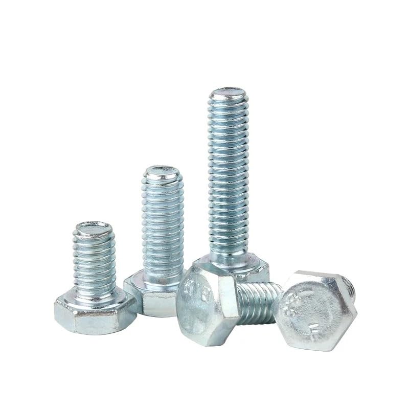 2-10 Pezzi GB5783 M12M14M16 Grado 8. Acciaio Al Carbonio Testa Esagonale Bullone Filettatura Completa Viti Esagonali Esterne