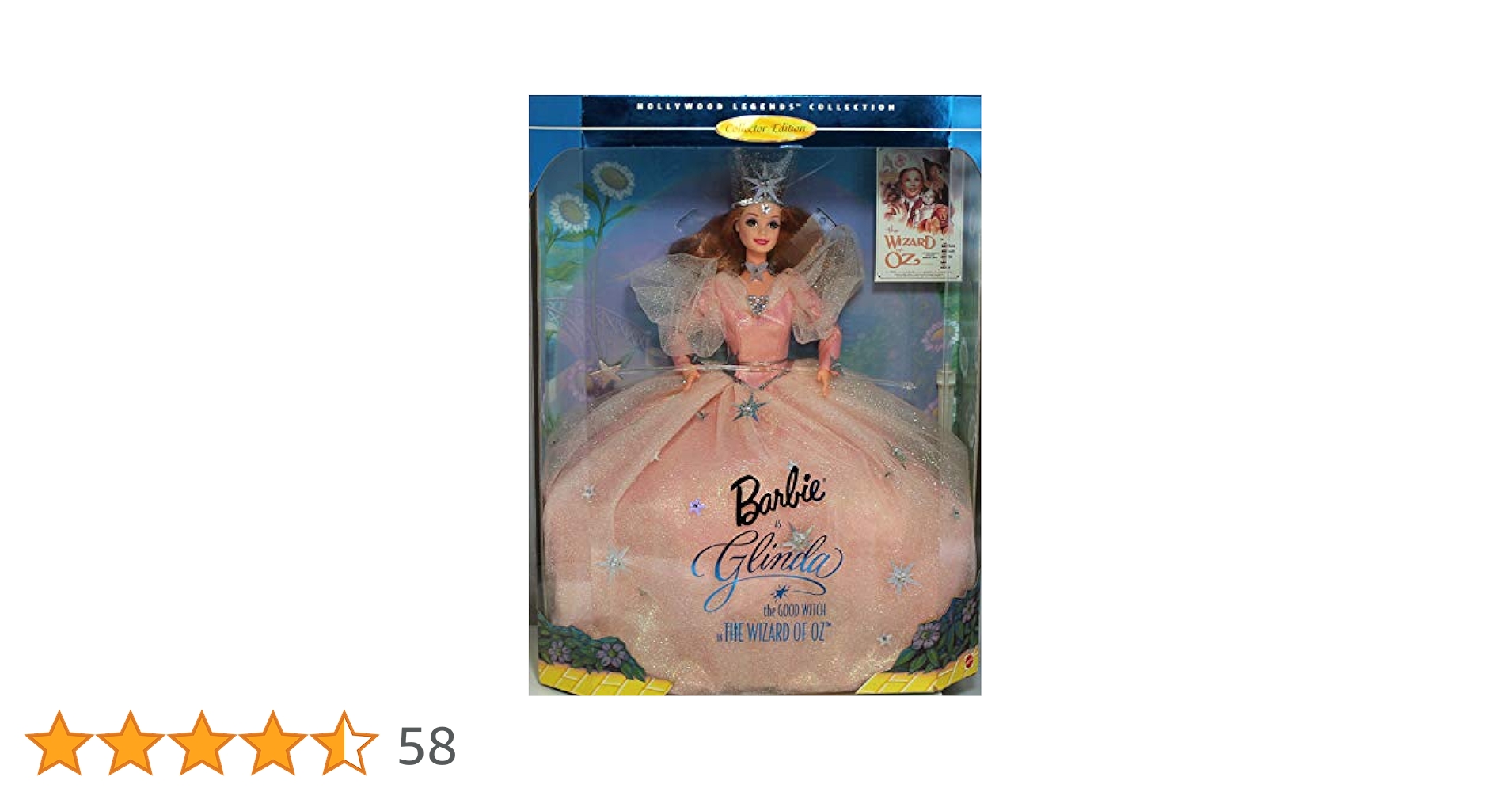 (未使用･未開封品)バービー ハリウッド･レジェンズ･コレクション オズの魔法使い 北のいい魔女 グリンダ Amazon | バービー ハリウッド・レジェンズ・コレクション オズ