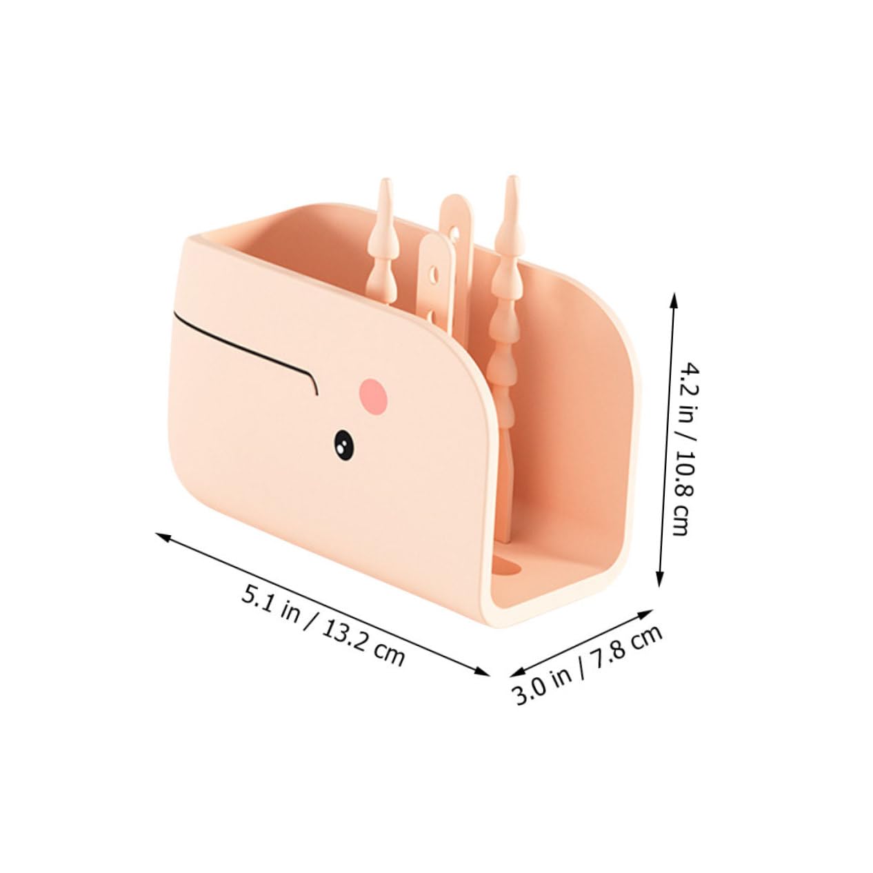 HEMOTON Cute Whale Bathtub Faucet Cover Safe Spout Protector for Adorable Tub Faucet Covers for Safety Prevents Bumps The Bathroom