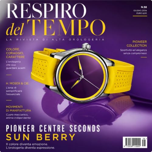 H. Moser & Cie. Pioneer Centre Seconds Sun Berry, l'alta orologeria che osa sorridere