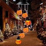 Pumpkin String Light Wind Chimes Pumpkin Solar Christmas Decorations Christmas Decor  Christmas Light Solar Light Birthday Gift for mom Grandma Gifts for Women