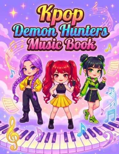 K-pop D-mon Hunters Music Book
