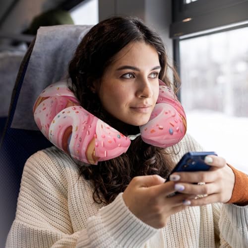 Almohada de viaje espuma viscoelástica tamaño único miniatura 6