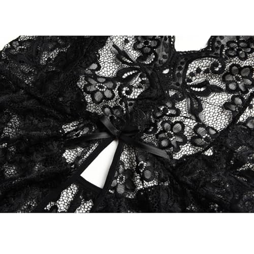 Image of Ababoon Women One Piece Lingerie Lace Sexy Baby Dolls Teddy Sleepwear