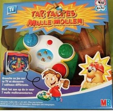 La Chasse Aux Taupes console TV MB Jeux jeu video retro interactif enfant