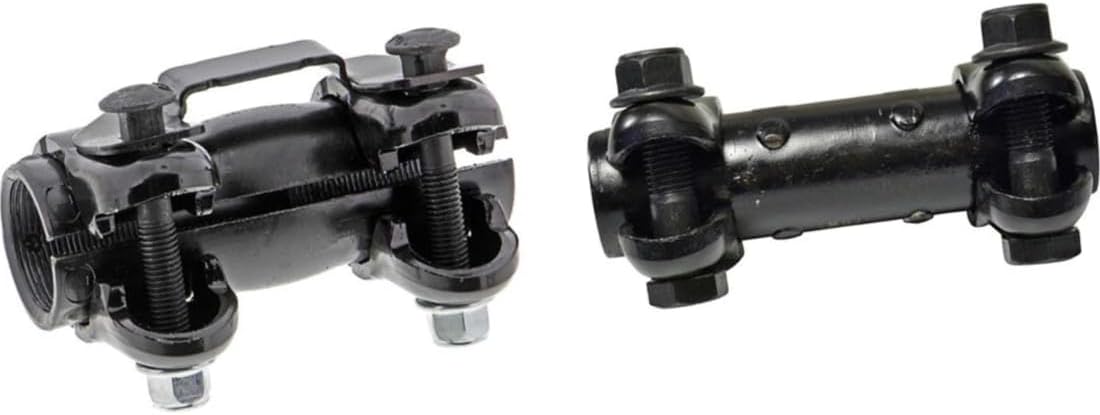 Steering Tie Rod End Adjusting Sleeve Front Left, Front Right Replacement 7C3Z3280C, 7C3Z3281D, F81Z3281CA, F81Z3281DA, 6C3Z3281E, ac3z3281a, MEF84, MEOE50 2 Piece