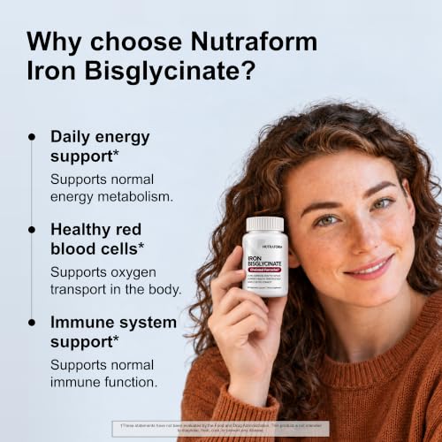 Nutraform Ferrochel Iron Bisglycinate Supplement