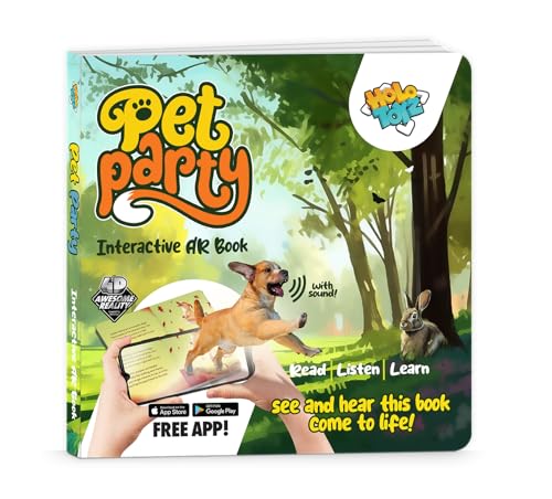 HoloToyz Pet Party Augmented Reality Interactiv... 1838188517 Book Cover