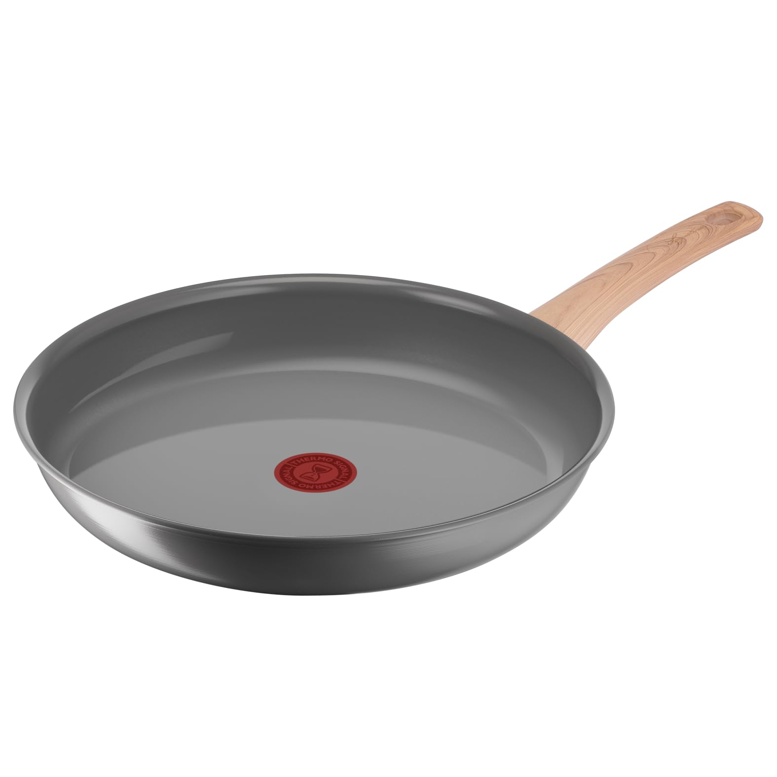 Lagostina Vivissima, Padella Antiaderente 30 cm con Manico Lungo, Rivestimento in Ceramica, Riscaldamento Rapido e Cottura Uniforme, Adatto a Tutte le Fonti di Calore Inclusa Induzione