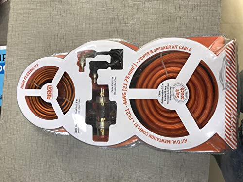 Image of Fusion FK21-4AWG Amplifier Wiring Kit (for High Watt Heavy Audio Sub-Woofer)
