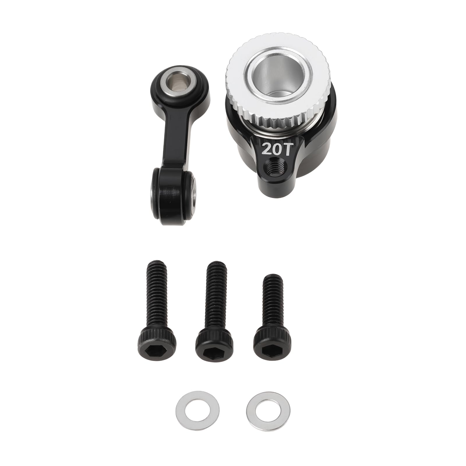 VGOL RC 20T Aluminum Servo Saver Steering Horn Arm Compatible with Arrma 1/18 Grom