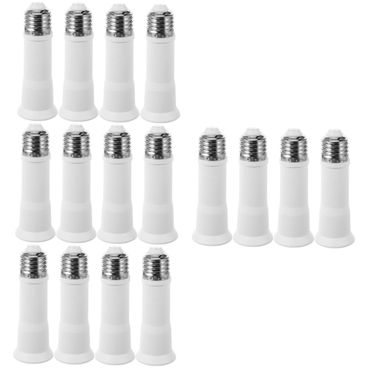 Alipis Lot De 4 Douilles Pour Ampoules E27 Connecteurs Sûrs Et Pratiques Pour Cuisine Et Chambre À Coucher