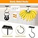Fitnice Self Adhesive Banana Hook Under Cabinet Foldable Banana Hanger Black Metal Under Counter Banana Hook to Keep Bananas Fresh Banana Holder for Kitchen RV Space Saving