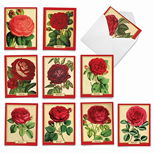 Carte all-occasion funny carte roses retro pour ne plus manquer de mot