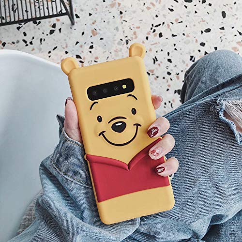 Galaxy S8+ / S8 Plus Case Soft Silicone Cute Cartoon Lovely Fashion Cover for Samsung Galaxy S8 Plus Cool Cases for Kids Boys Girls (Winnie The Pooh, S8+ / S8 Plus)