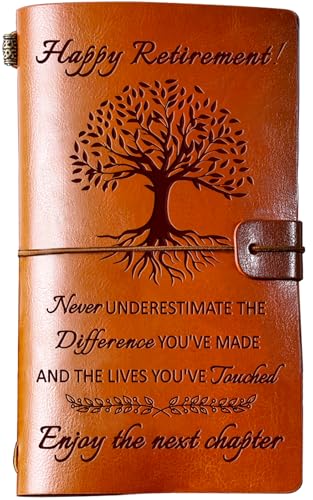 SUEHHYY Retirement Gifts for Women Woman Men 2025, Leather Travel