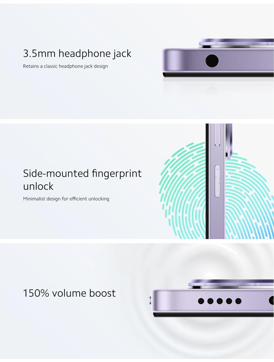 Xiaomi Redmi 14C NFC - Smartphone 8+256GB, Ecran 6.88" 120Hz, Appareil Photo 50MP, Batterie 5160mAh