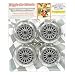 Plasma Car Polyurethane Replacement Wheels (Grey)