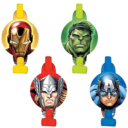 8-Piece Avengers Blowouts, Multicolored