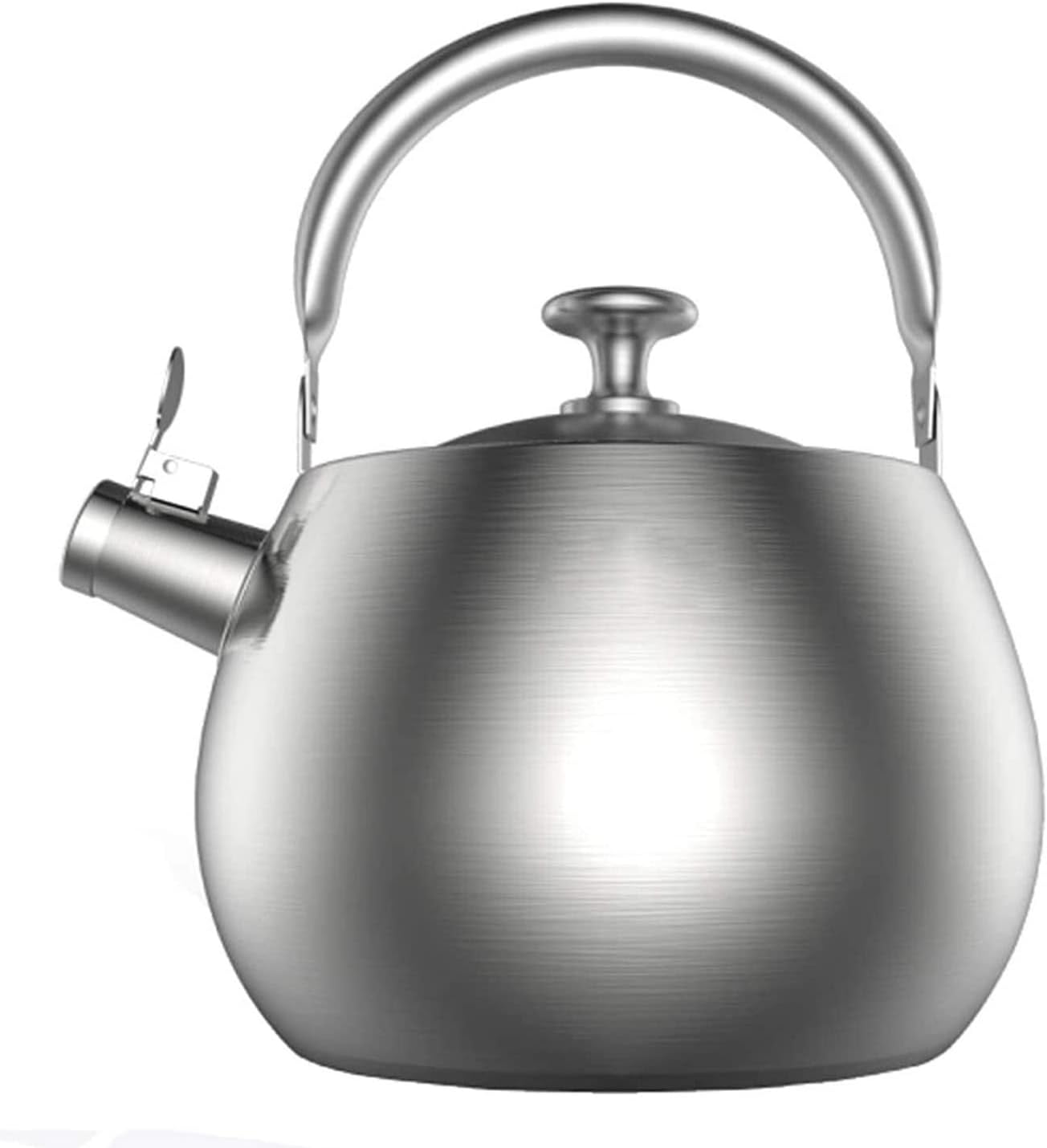 RUVOO Kettle Stovetop Whistling Tea Kettle 3.5L Whistling Tea Kettle Tea Pot Stovetop Stainless Steel Teakettle Teapot with Handle for for Indoor Or Outdoor Tea Kettle Stovetop Teapot