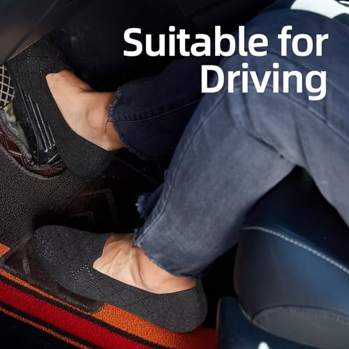 Image of poemlady Women's Ballet Flat Shoes Dress Shoes Knit Round Toe Slip On Ballerina Walking Flats Shoes for Woman Low Wedge Casual