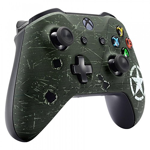 Xbox One Wireless Controller for Microsoft Xbox One - Custom Soft Touch Feel - Custom Xbox One Controller (WWII) - Thumbnail 2