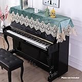 Utilisation multifonctionnelle : il ne s'agit pas seulement d'une housse de piano, mais également d'une nappe ou d'une housse anti-poussière pour piano électronique. Parfaitement adaptable à différentes occasions et styles d'intérieur, il offre une protection complète et une décoration pour les pianos et les orgues électroniques.