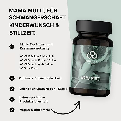Schwangerschaftsvitamine Edubily Nutrition Mama Multi