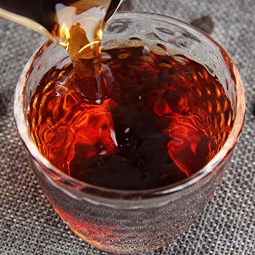通用 Yunnan Ripe Puer Tea Bulk Té PU-erh Arroz glutinoso Cesta de bambú fragante 500g - Imagen 7