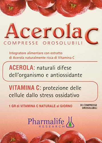 Pharmalife Acerola C, 30 Compresse Orosolubili